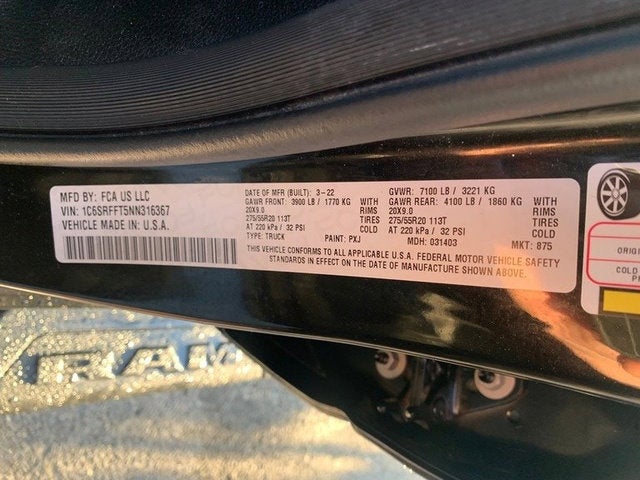 2022 RAM 1500 Big Horn