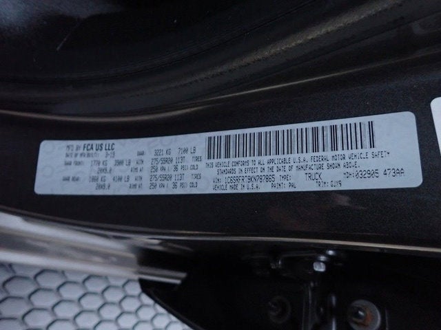 2019 RAM 1500 Laramie