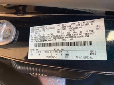 2021 Ford Escape Titanium Hybrid