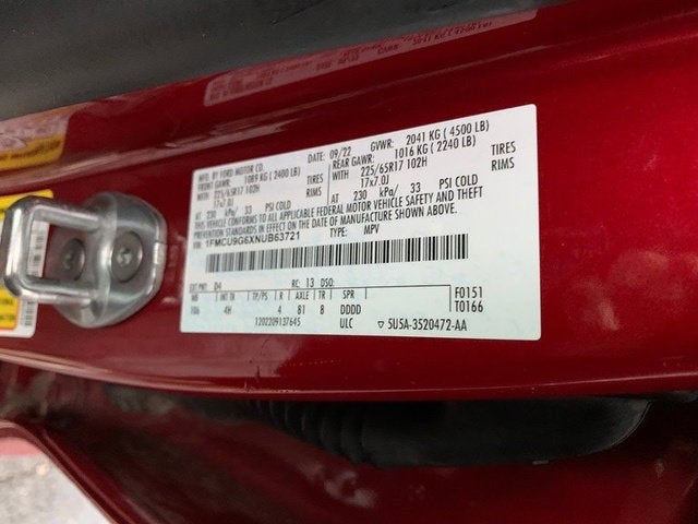 2022 Ford Escape SE