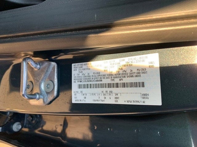 2019 Ford Escape Titanium