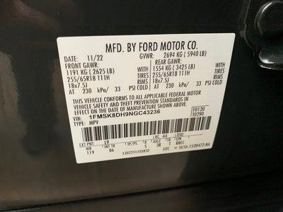 2022 Ford Explorer XLT