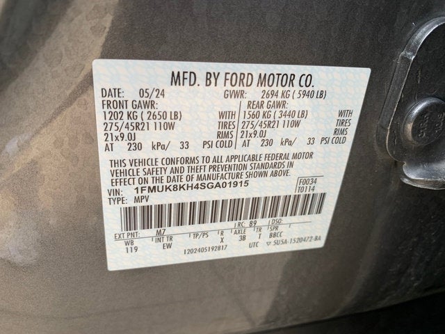 2025 Ford Explorer ST-Line