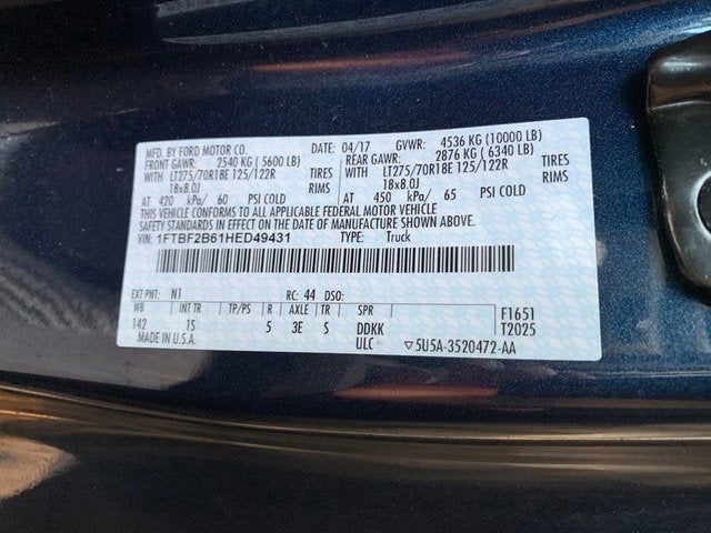 2017 Ford Super Duty F-250 SRW XL