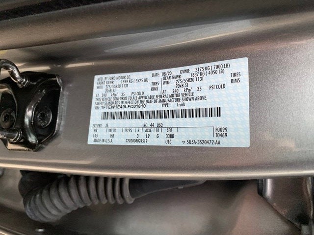 2020 Ford F-150 LARIAT