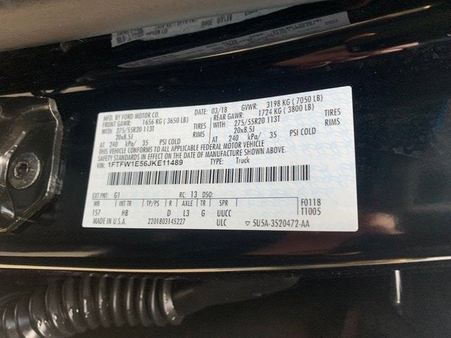 2018 Ford F-150 LARIAT