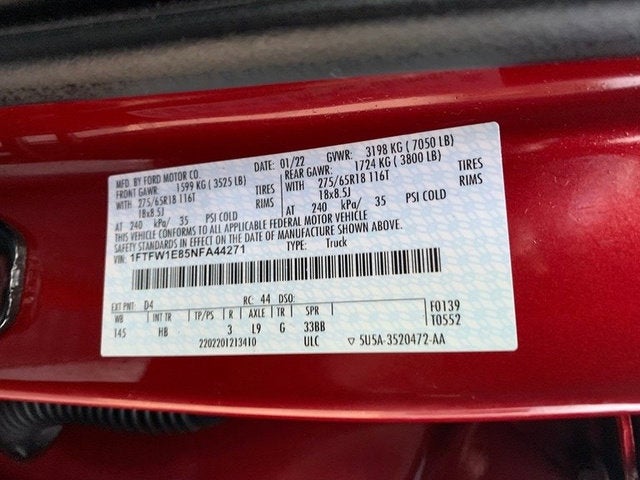 2022 Ford F-150 LARIAT