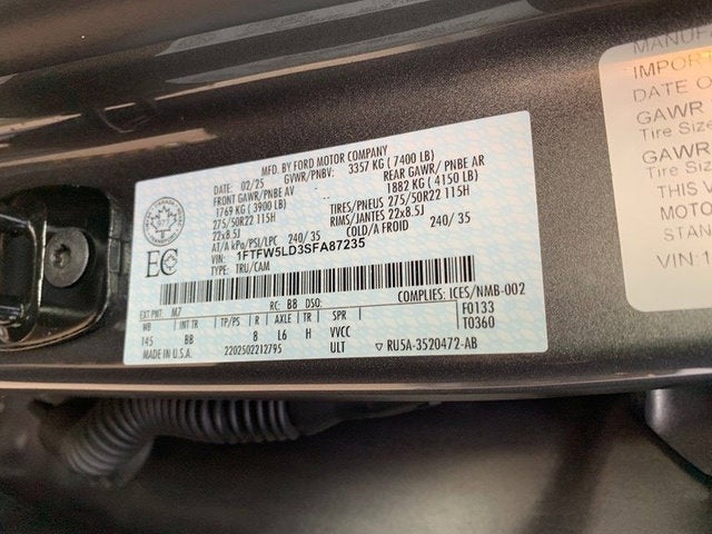 2025 Ford F-150 LARIAT