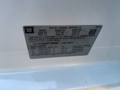 2015 Chevrolet Silverado 2500HD LT