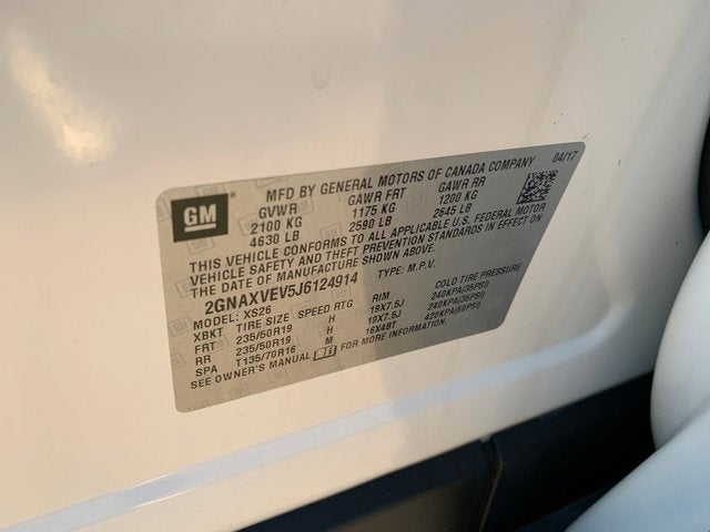 2018 Chevrolet Equinox Premier