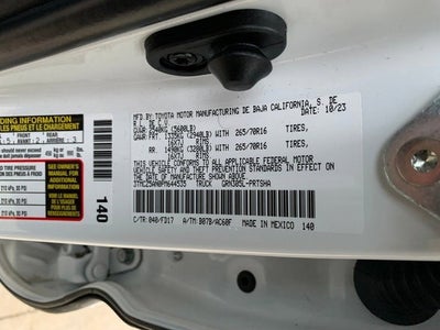 2023 Toyota Tacoma 4WD TRD Off Road