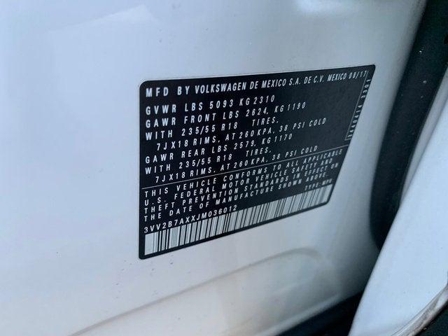 2018 Volkswagen Tiguan SE