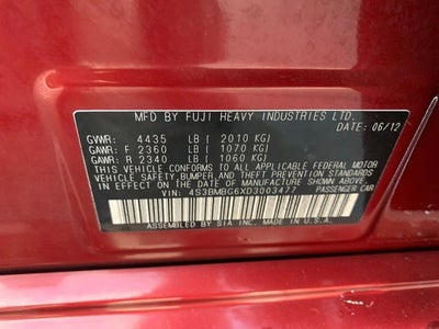 2013 Subaru Legacy 2.5i Premium