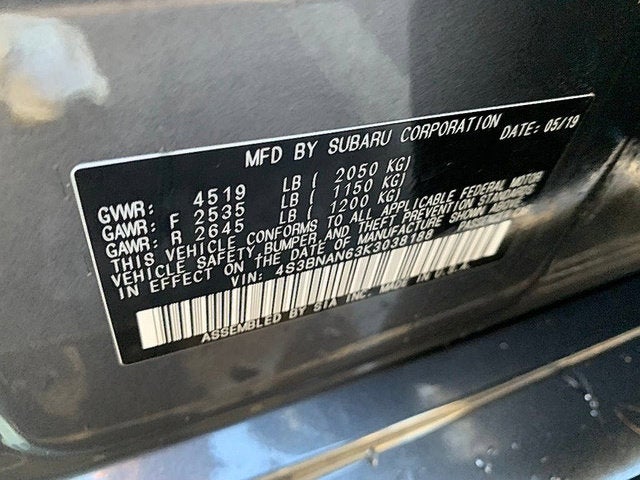 2019 Subaru Legacy Limited