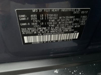 2017 Subaru Outback 2.5i