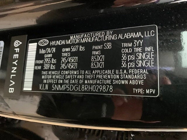 2024 Hyundai Santa Fe Calligraphy