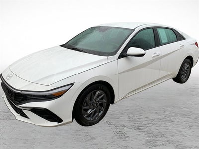 2024 Hyundai Elantra Hybrid Blue