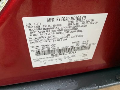 2020 Ford EcoSport SE