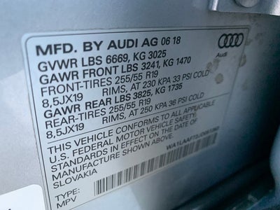 2018 Audi Q7 Premium Plus