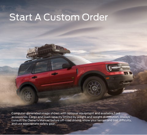 Start a custom order | Moon Township Ford in Moon Township PA